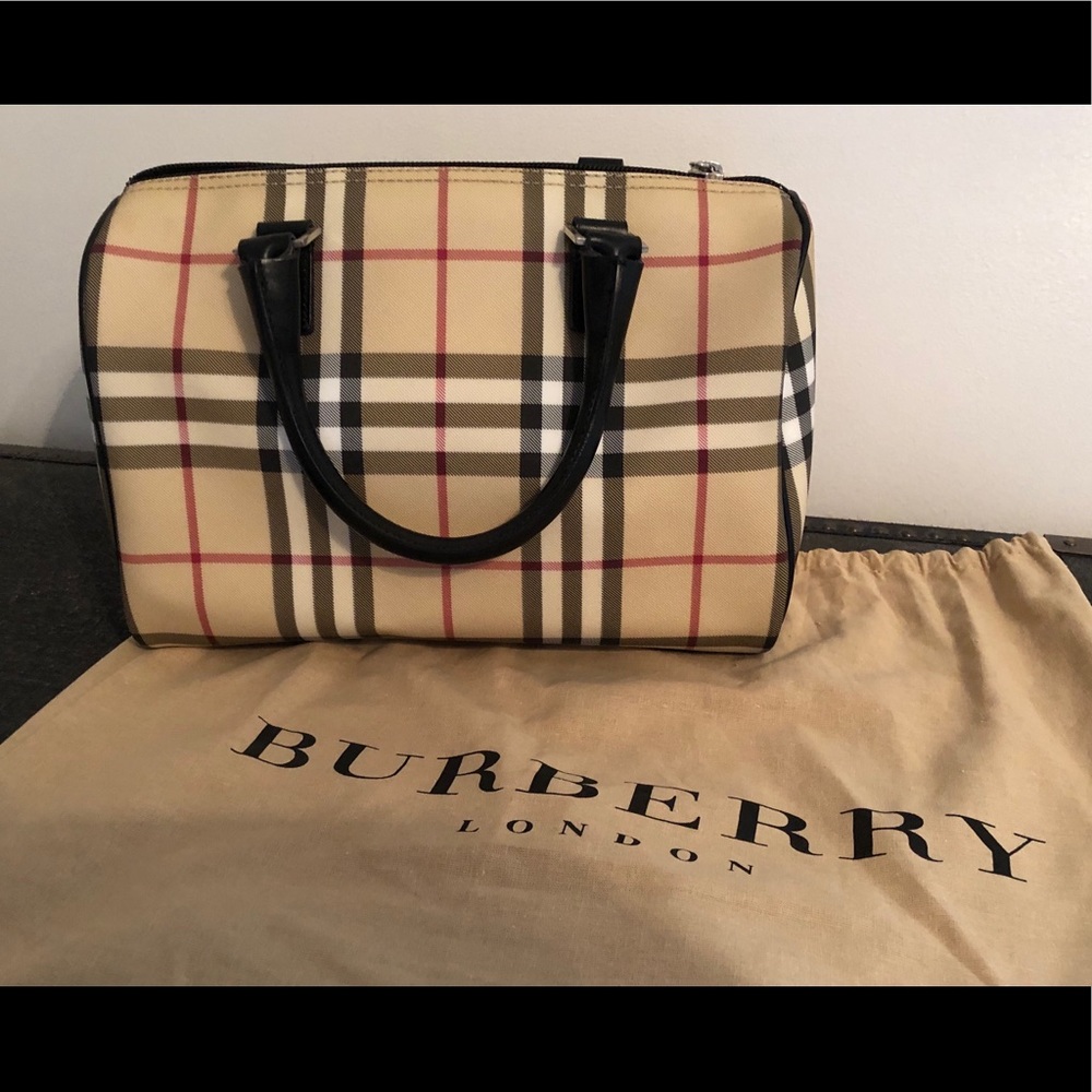 Authentic Burberry Nova Satchel